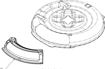 Mulch Plug Diagram and Parts List for CC30E (33BA27JDB10)(2023) Cub Cadet Lawn Tractor Accessories